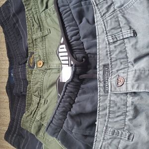 Four pieces of Men's walking shorts
